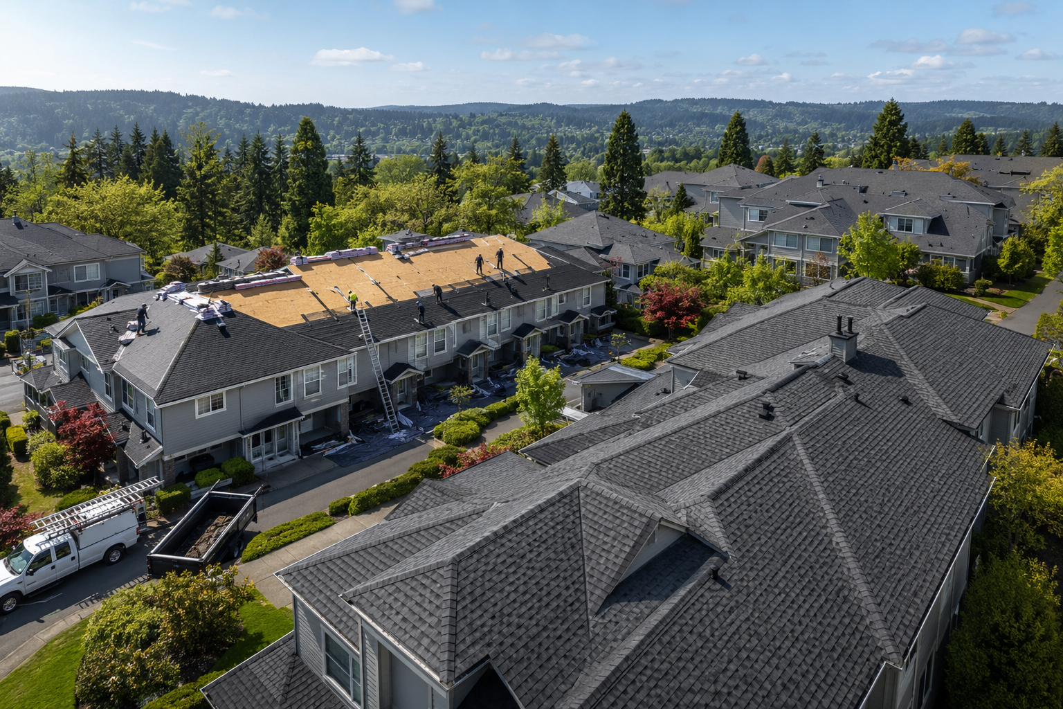 HOA Roofing Company in Cornelius, OR Aylwin Construction